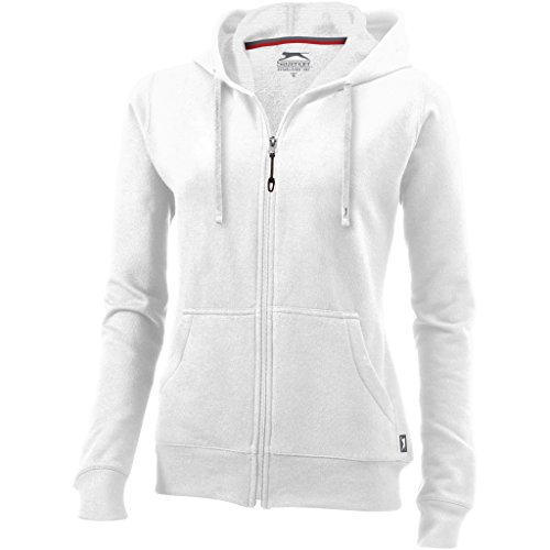 Slazenger Sudadera con Cremallera Completa Modelo Open para Mujer (Grande (L)/Blanco)