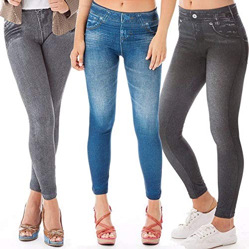 Slim Jeggings, Varios, S-M, Pack de 3