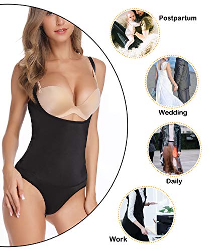 SLIMBELLE Body Reductoras Sin Costuras Latex Fajas Adelgazantes Mujer Corsé Modeladora Postparto Colombiana Body Shaper Nergo Beige