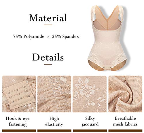 SLIMBELLE® Mujer Body Reductor Bodies Moldeadores Faja Reductora Abdomen Adelgazante Lencería Moldeadora Sin Costuras Corsé Bodysuit Shapewear Body Shaper