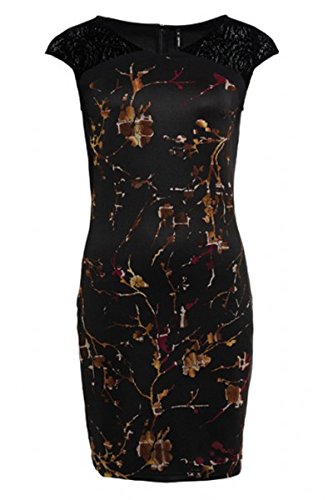 Smash! Devika Vestido básico, Marrón (Brown), 44 (Tamaño del Fabricante:XL) para Mujer