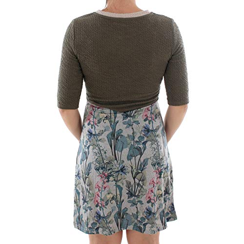 Smash! Marbella Vestido básico, Verde (Army), 38 (Tamaño del Fabricante:M) para Mujer