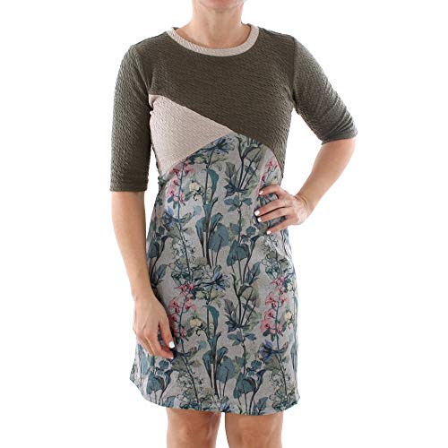 Smash! Marbella Vestido básico, Verde (Army), 38 (Tamaño del Fabricante:M) para Mujer