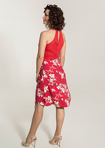 Smash! Valesca Vestido de Ceremonia, Rojo (Red), X-Large (Tamaño del Fabricante:XL) para Mujer