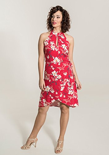 Smash! Valesca Vestido de Ceremonia, Rojo (Red), X-Large (Tamaño del Fabricante:XL) para Mujer