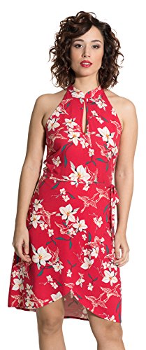 Smash! Valesca Vestido de Ceremonia, Rojo (Red), X-Large (Tamaño del Fabricante:XL) para Mujer