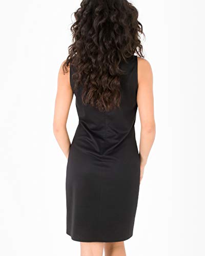 Smash! Vestido Estampado Flores y Gemétrico para Mujer de Verano Cuello Redondo sin Mangas Vestido Corto de Fiesta de Verano para Mujer Dress Espy