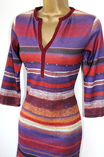 Smash - Vestido - para mujer morado Purple Multicoloured XL 