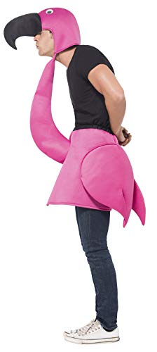 Smiffys - Disfraz flamenco rosa para adulto Talla única