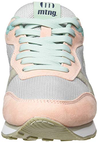 Sneakers Mustang Dasha 69362 Gris y Rosa