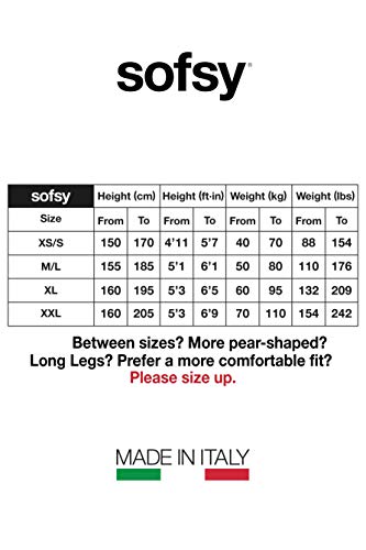 sofsy Encaje para Muslo de alto escarpado Sheer Medias adhesivas de Nylon Pantyhose Deep Wide de Silicona Top 20 Den Natural 1/2 - X-Small/Small