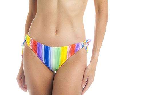 SOL Y PLAYA - Conjunto Bikini triangulo sin aro Doble Tirantes Braga estándar Moderno para Mujer Chica (40 - M, Multicolor)