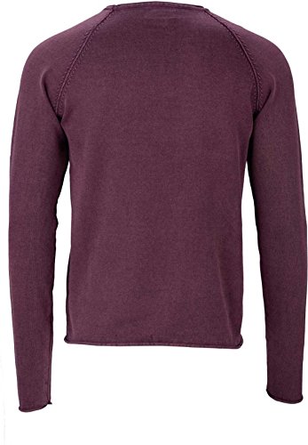 !Solid Malvin - Jersey de Punto para Hombre Violeta (Fudge 5560 Fudge) L