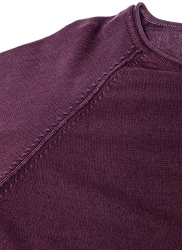 !Solid Malvin - Jersey de Punto para Hombre Violeta (Fudge 5560 Fudge) L
