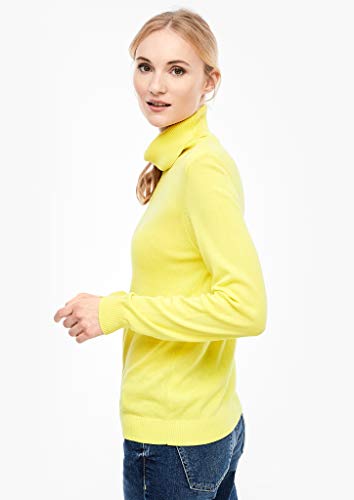 s.Oliver 05.911.61.7016 suéter, Amarillo (Yellow 1184), 48 (Talla del Fabricante: 46) para Mujer