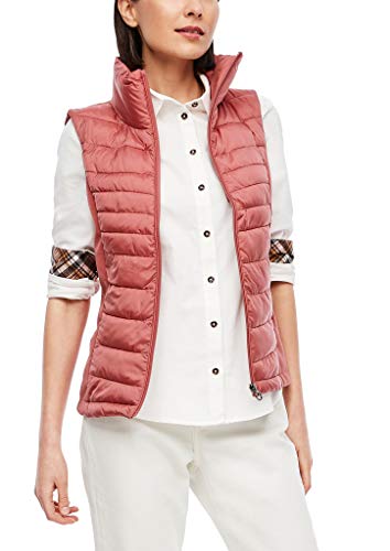 s.Oliver 120.12.008.16.155.2055229_Daunenweste Chaleco de plumas, rojo claro, 36 para Mujer
