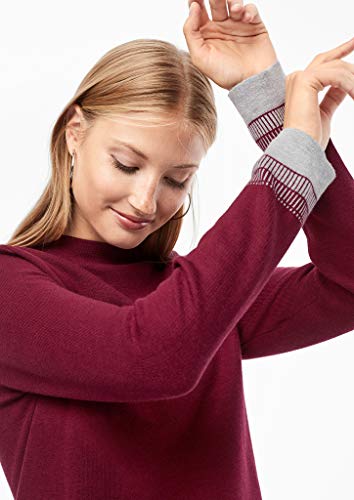s.Oliver 14.909.61.6999 Suéter, Violeta (Bordeaux 4906), 36 para Mujer