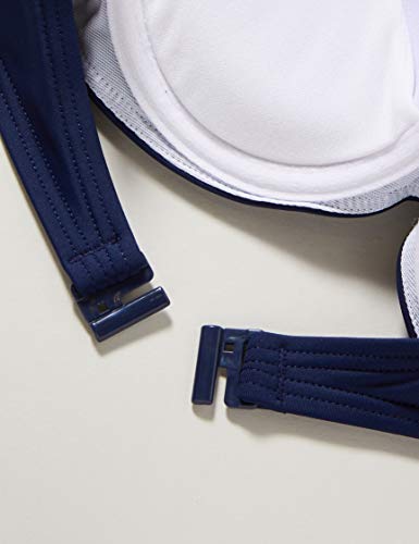 s.Oliver Bügel-Bandeau-Top JPF-27 Tops de Bikini, Azul Marino (Marine 24), 38B para Mujer