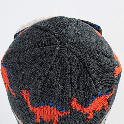 Sombrero de Invierno para niños y niñas, Forro de Lana de algodón con Dibujos Animados   Bonitos , Orejeras a Prueba de Viento, Sombrero cálido para Coche, M 1-2T