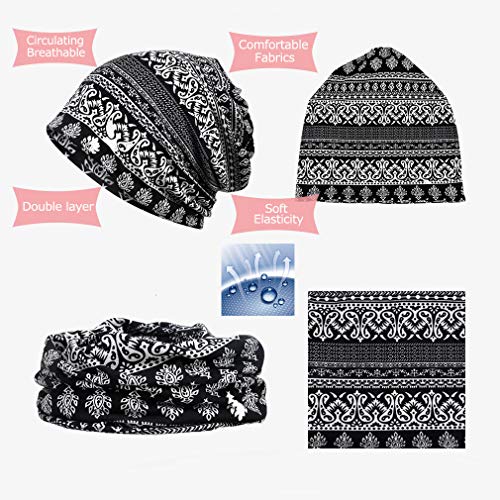 Sombrero de quimioterapia para Hombres, Paquete de 3 Gorros, Gorro, Bufanda, turbantes, Sombrero, Gatsby, cáncer, Cabeza, envolturas