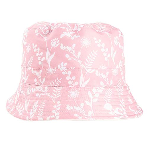 Sombrero de sol estilo arbusto con estampado floral para mujer - elegante sombrero de verano