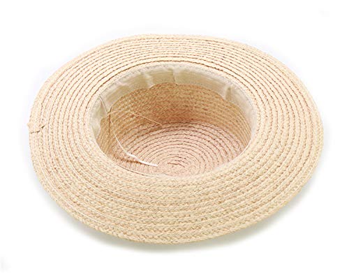 Sombrero para El Sol Sombreros De Rafia De Cinta A Rayas De Colores para Mujeres Sombrero De Playa De Boda Gorras De Calle Sombrero De Protección Solar De Paja Fina Fina 02