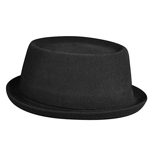 Sombrero Pork Pie Mowbray Kangol sombrero playerbambú (L/58-59 - negro )