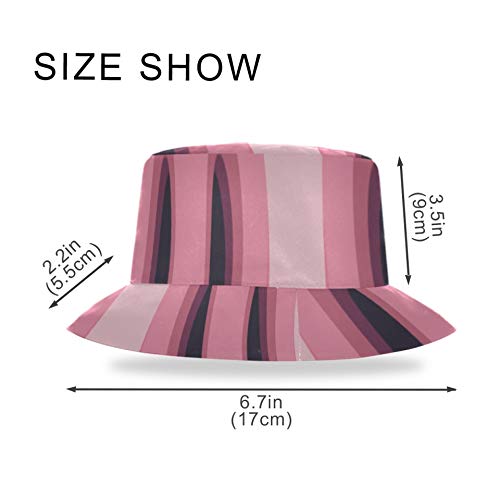 Sombreros de Mujer Animación Lindo Creativo Animal Mascota Cerdo Adulto Sombrero de Cubo Unisex Elegante y liviano Impreso Lindo Sombrero de Cubo Disponible en Todas Las Estaciones