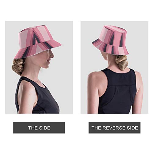 Sombreros de Mujer Animación Lindo Creativo Animal Mascota Cerdo Adulto Sombrero de Cubo Unisex Elegante y liviano Impreso Lindo Sombrero de Cubo Disponible en Todas Las Estaciones