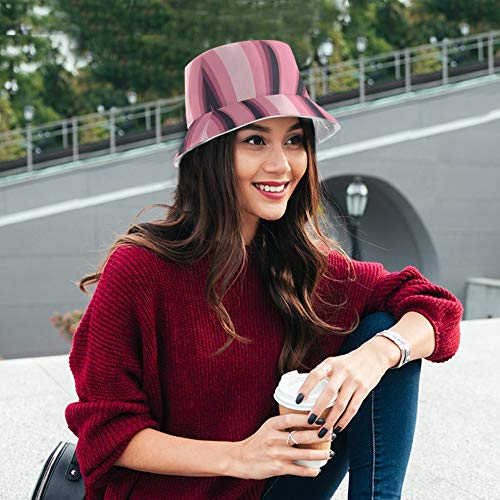 Sombreros de Mujer Animación Lindo Creativo Animal Mascota Cerdo Adulto Sombrero de Cubo Unisex Elegante y liviano Impreso Lindo Sombrero de Cubo Disponible en Todas Las Estaciones