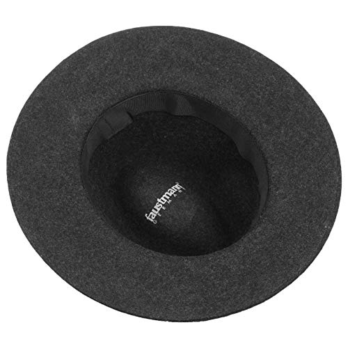 Sombreroshop Sombrero Tradicional Tiroles con Cuerda de los Alpes folclórico (55 cm - Antracita)