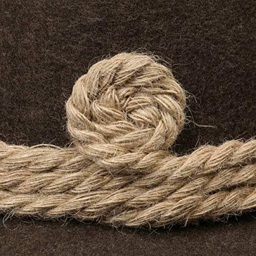 Sombreroshop Sombrero Tradicional Tiroles de los Alpes folclórico (57 cm - marrón)