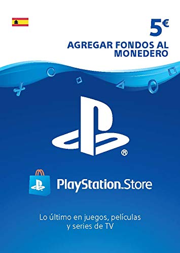 Sony, PlayStation - Tarjeta Prepago PSN 5€ | PS5/PS4/PS3 | Código de descarga PSN - Cuenta española