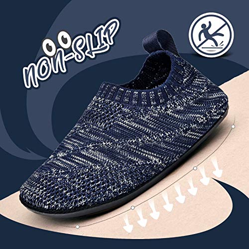 Sosenfer Zapatillas de Estar por casa Kids Slipper Calcetines Zapatos Antideslizantes de Punto para niños y niñas Pantuflas Infantiles Unisex-SHLANHUI-22