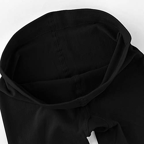 Soudittur Medias de Ballet Danza Para Niñas y Mujer 90 DEN en Negro 2 Pares