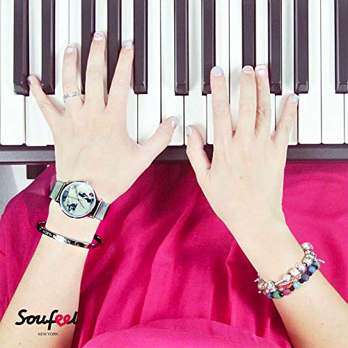 SOUFEEL Anillo Nombre Plata de Ley Personalizado Ajustable Anillo Mujer de Promesa de Joyeria Regalo Navidad Aniversario Cumpleaño para Amigo Familia Madre