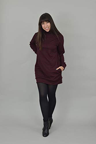 Southbank Sweater – Patrón de costura para principiantes por Nina Lee | Patrón de costura fácil | Patrón de jersey para mujer | UK (6-20) US (2-16) EU (34-48)
