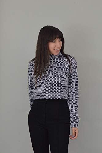 Southbank Sweater – Patrón de costura para principiantes por Nina Lee | Patrón de costura fácil | Patrón de jersey para mujer | UK (6-20) US (2-16) EU (34-48)