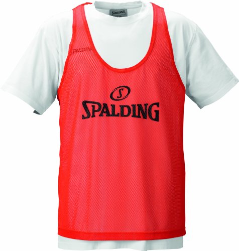 Spalding - Camisa de baloncesto, color naranja, talla M