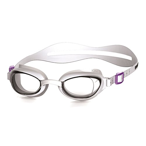 Speedo Aquapure Gafas de Natación, Adult Female, Blanca, Talla única