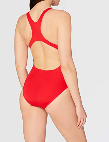 Speedo Endurance+ Medalist Traje de Baño, Adult Female, Rojo, 32 (ES 38)