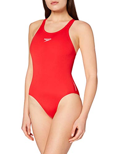 Speedo Endurance+ Medalist Traje de Baño, Adult Female, Rojo, 32 (ES 38)