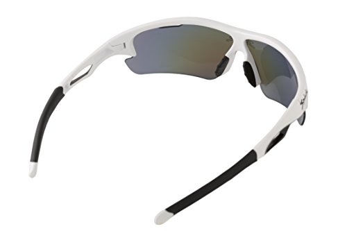 Spiuk Jifter Gafas, Unisex Adulto, Blanco (Blue Mirror), Talla Única Spiuk Jifter Gafas, Unisex Adulto, Blanco (Blue Mirror), Talla Única