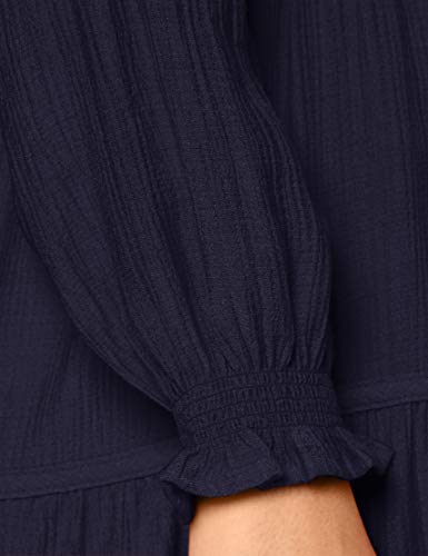 Springfield 5.Frq.Vestido Corto Recto-C/17 Vestido de Fiesta, Azul (Light_Blue 17), 36 (Tamaño del Fabricante: 36) para Mujer