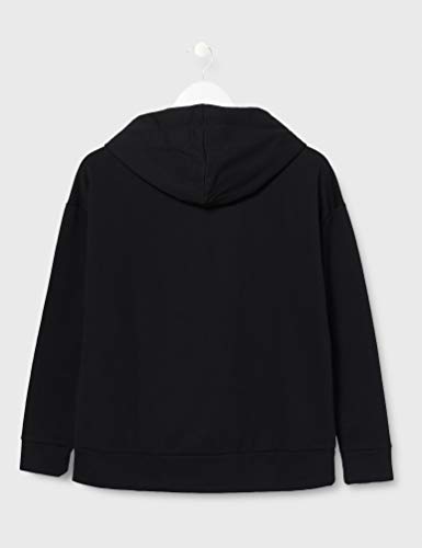 Springfield Especial Frq Sudadera Laz-C/01, Negro (Black 1), XS (Tamaño del Fabricante: XS) para Mujer