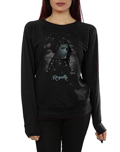 Star Wars La princesa de Leia Royalty de las mujeres de Star Wars Sudadera X-Small Black