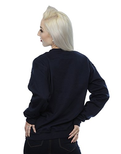 Star Wars mujer Christmas Tree Camisa de entrenamiento Large marino oscuro