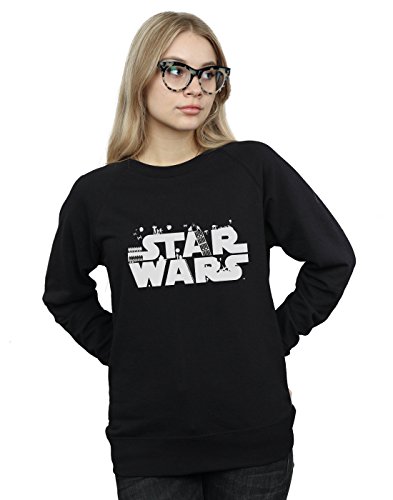 Star Wars Mujer Minimalist Logo Camisa De Entrenamiento Negro X-Large