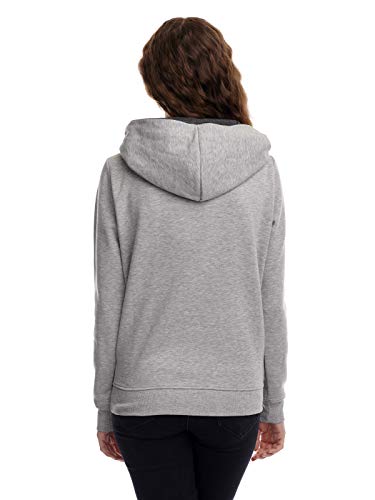 Star Wars Sudadera para mujer con logotipo gris XL