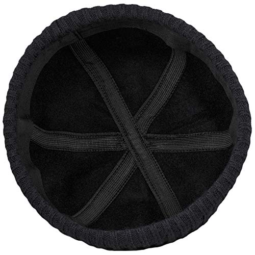 Sterkowski Navy Gorro Lana Hombre Docker Portuario Pescador Beanie Hombre de Estibador Gorra Marinera Hombre Beanie Hat Gorra Marinero Mujer Lana Gorra sin Visera Alijador Docker Gorro Hombre Invierno